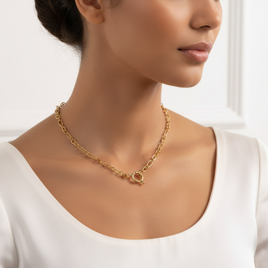 Memoir Chain - 18k Gold Plated