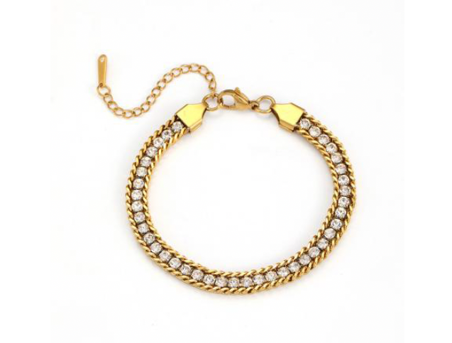 Brilliance Bracelet - 18k Gold Plated